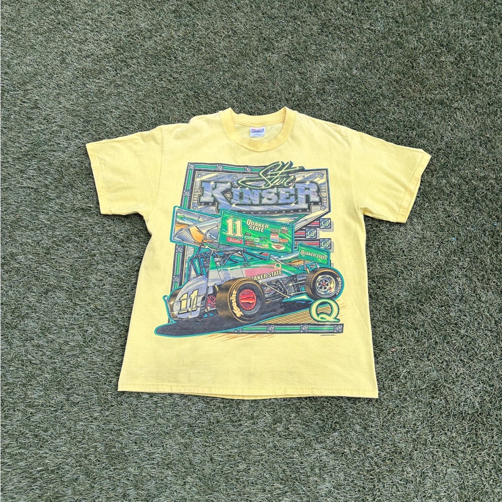 Vintage Steve Kinser sprint car t shirt